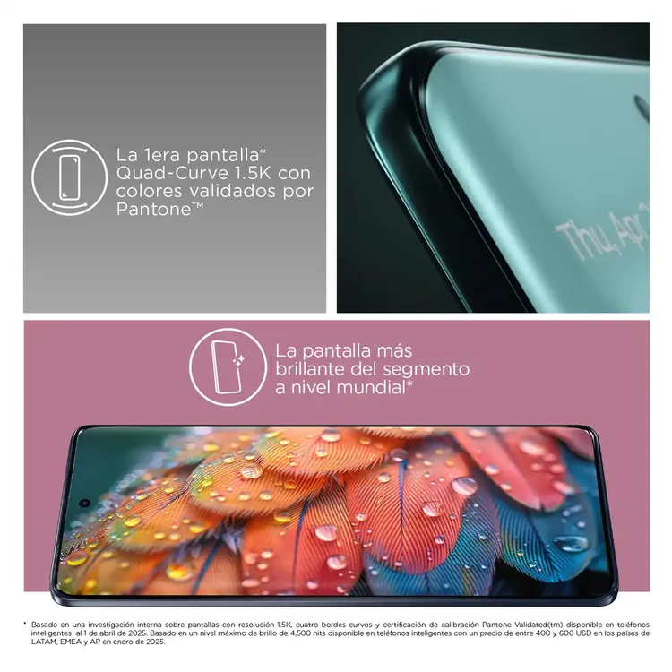 Celular MOTOROLA Edge 60 Fusion 256GB 5G Verde - Imagen 6