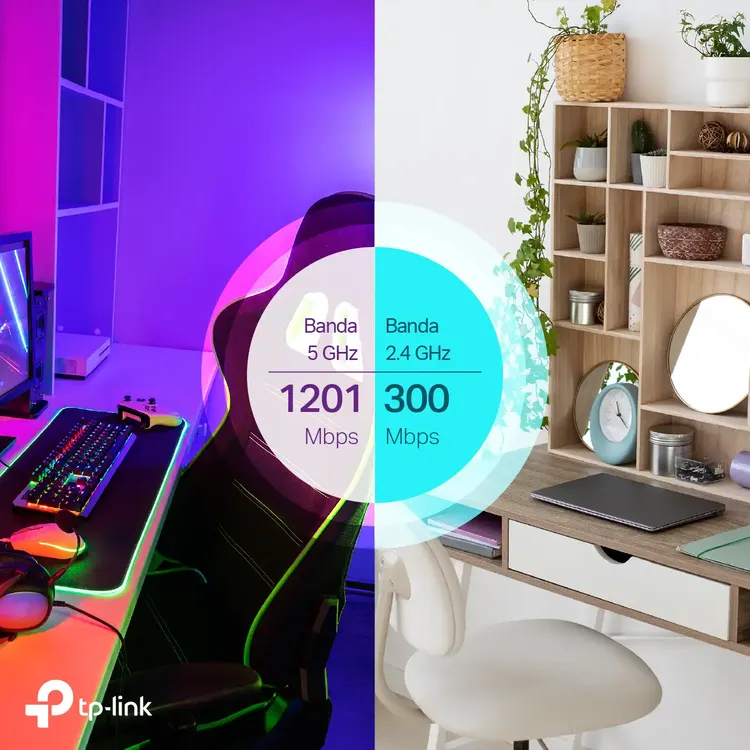 Router TP-LINK WiFi 6 4 Antenas Doble Banda AX1800 Mbps Archer AX23 - Imagen 6