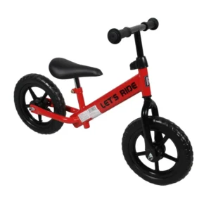 Bicicleta Balance Sin Pedal Roja