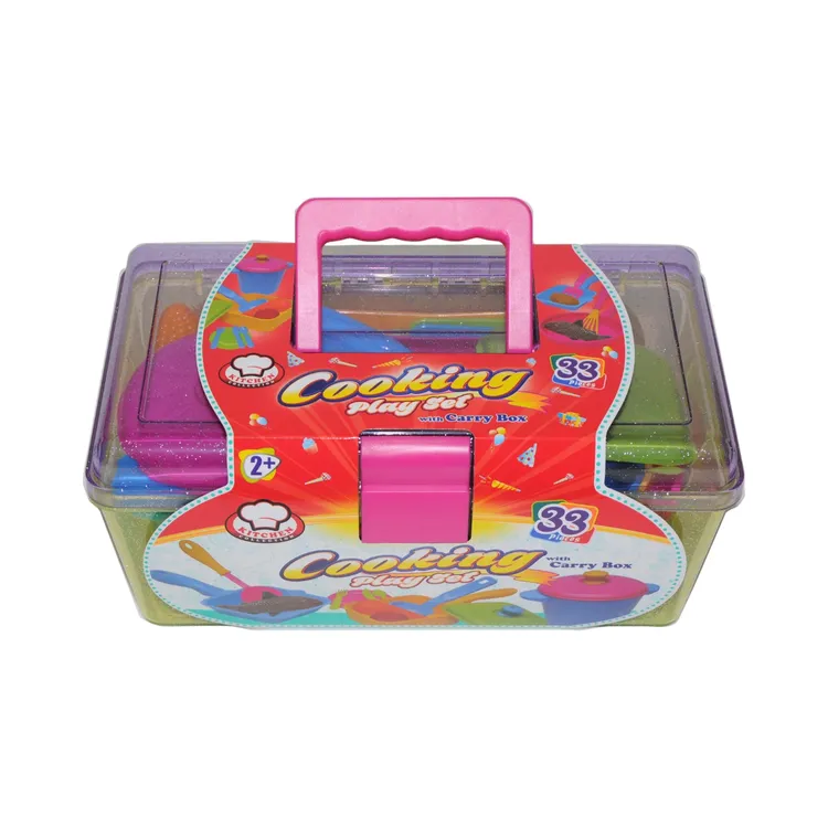 Caja Juego de Cocina 33 Piezas KA SHUN PLASTIC