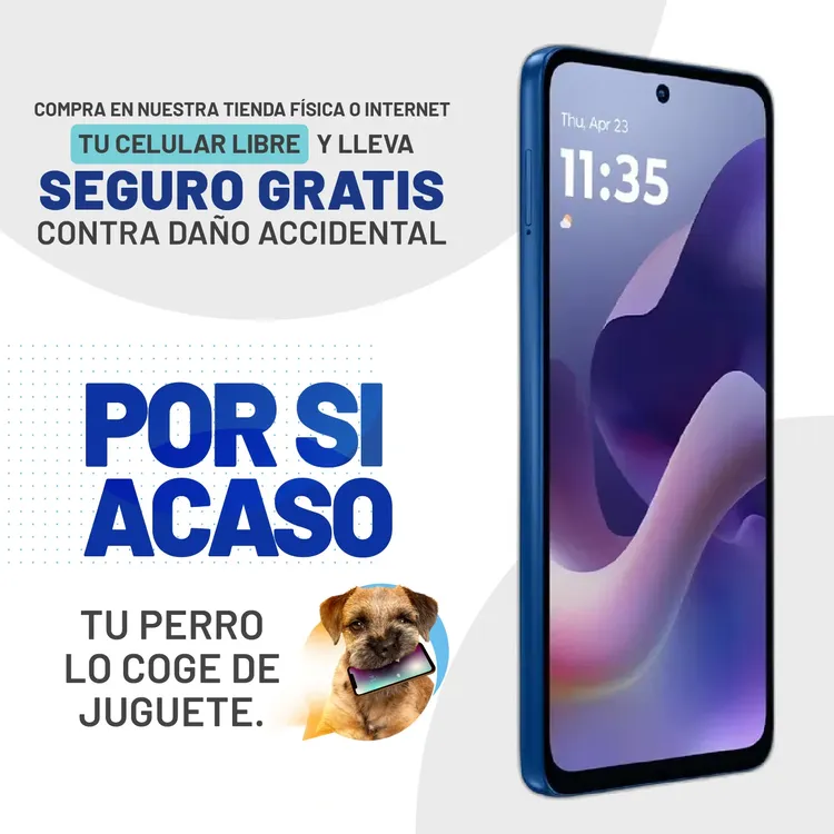 Celular MOTOROLA G56 256GB 5G Azul Marino - Imagen 2