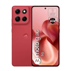Celular MOTOROLA G86 5G 256GB Rojo