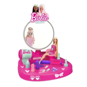 Set de Juego BARBIE Tocador Con Luz y Sonido