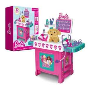 Set de Veterinaria BARBIE Con Luz y Sonido