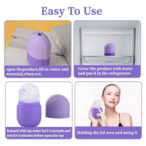 MASAJEADOR Molde Hielo silicona Facial