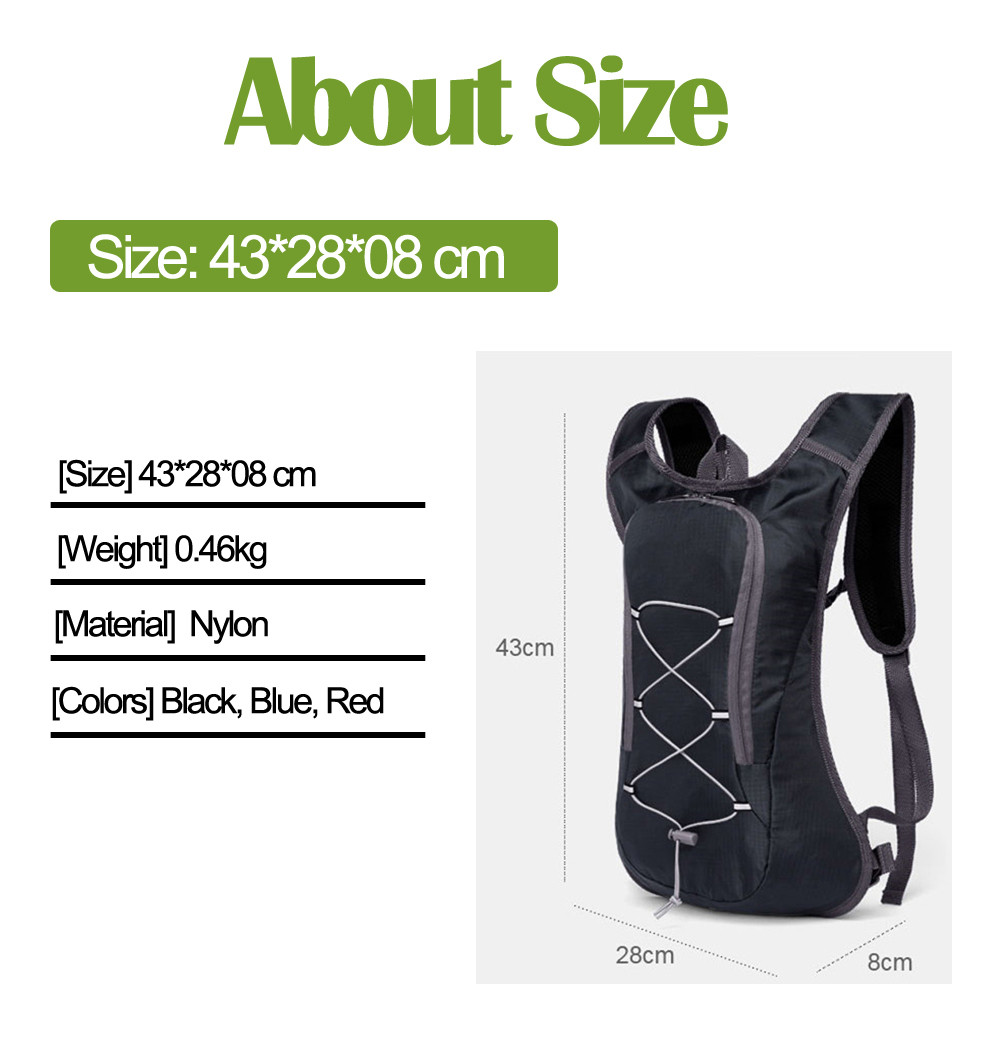 Bolsa Mochila Ciclismo Morral Camping - Imagen 2