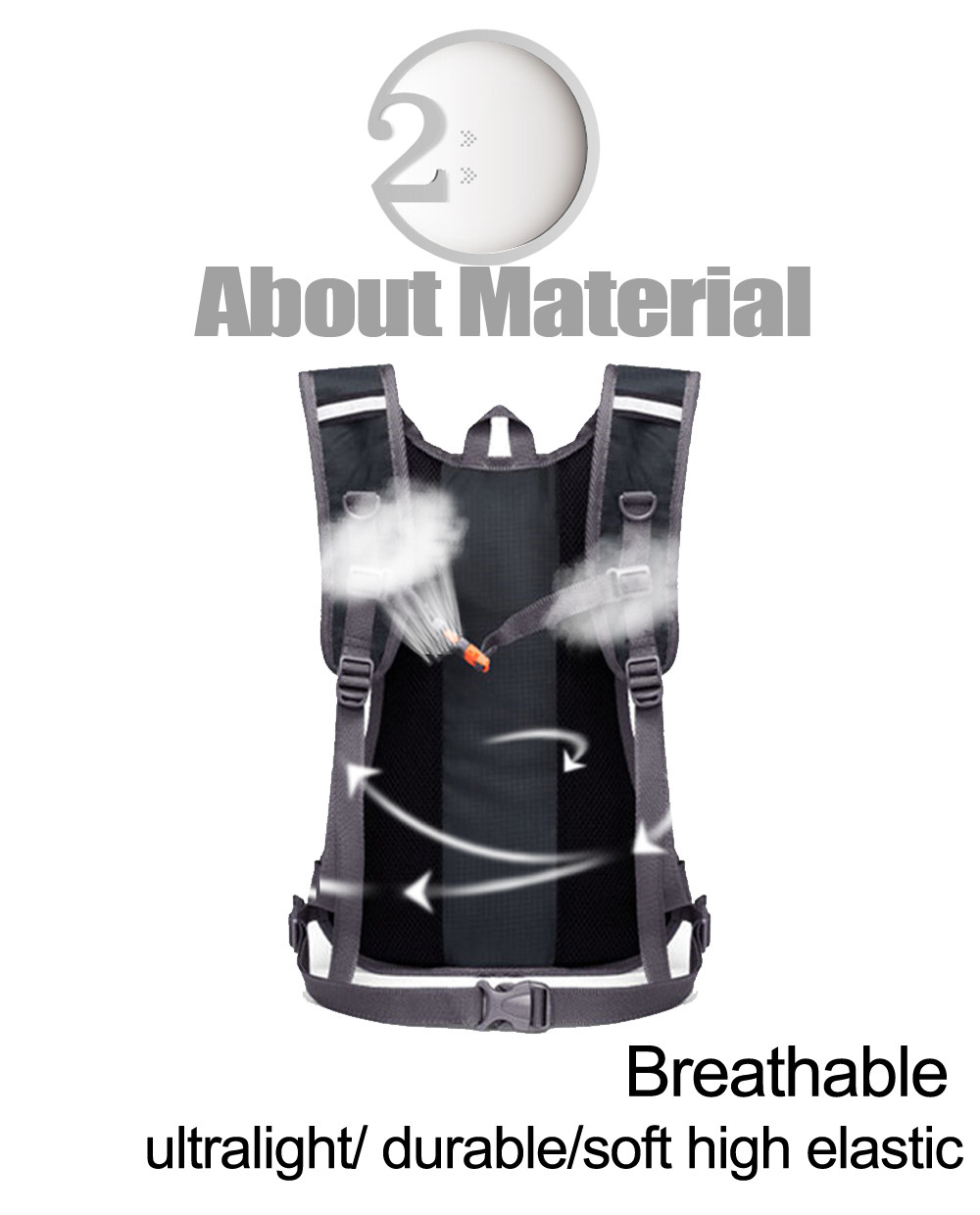 Bolsa Mochila Ciclismo Morral Camping