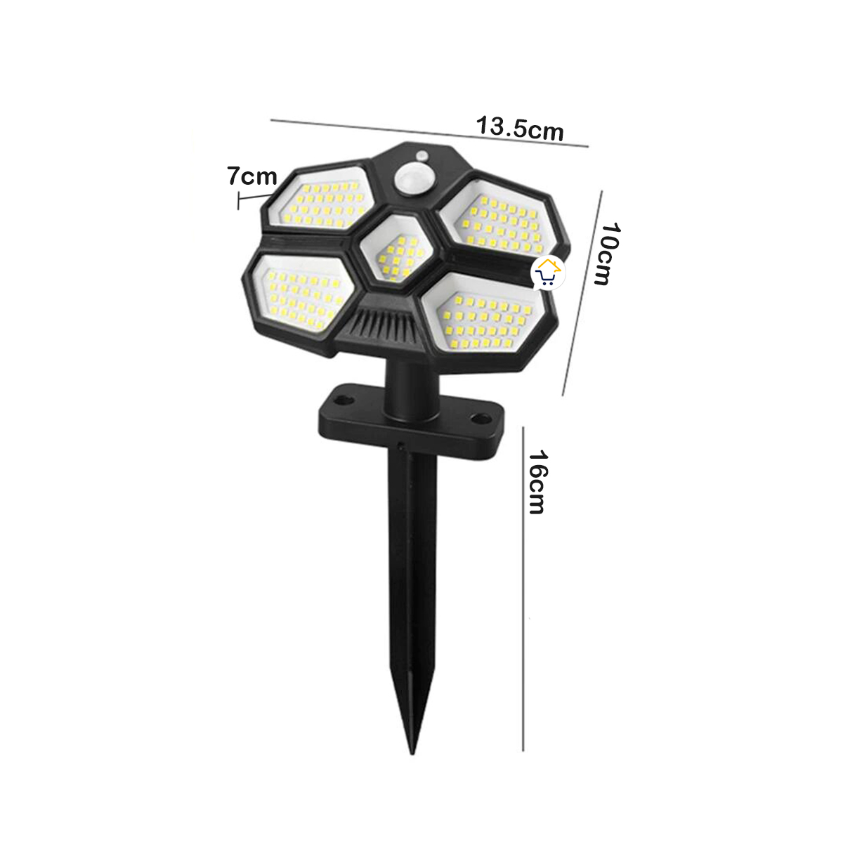 Lampara Jardin Emergencia SH580A