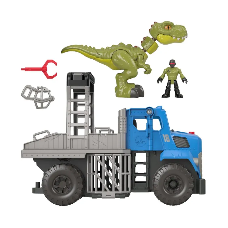 Juguete FISHER PRICE Imaginext Jurassic World Transportadora De Dinosaurios - Imagen 3
