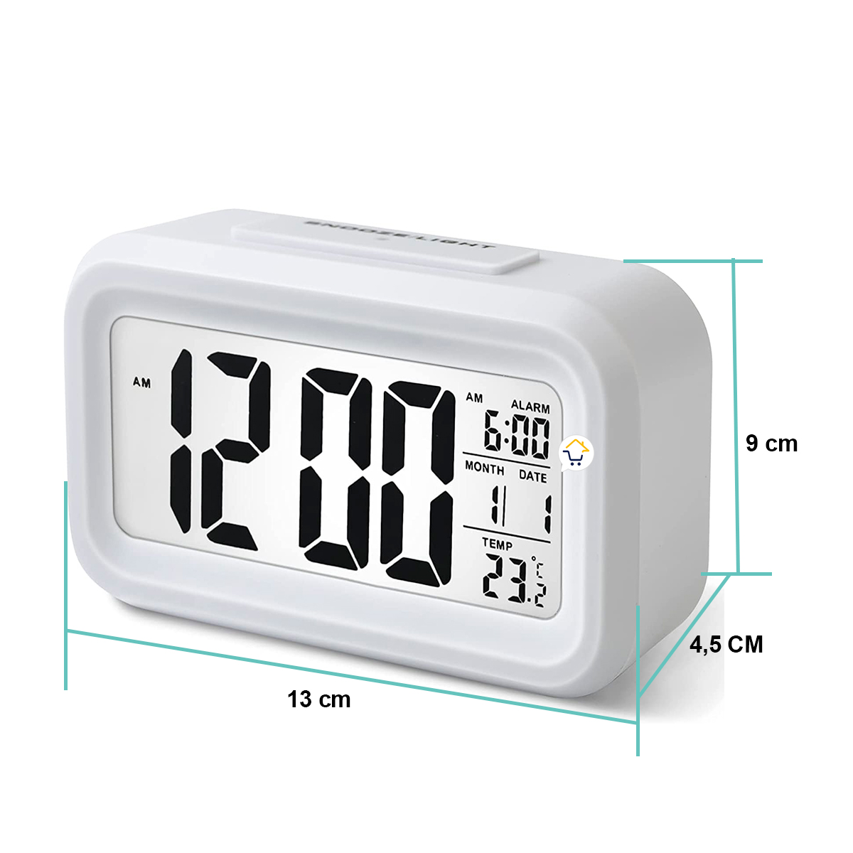 Reloj Digital Despertador REJ28