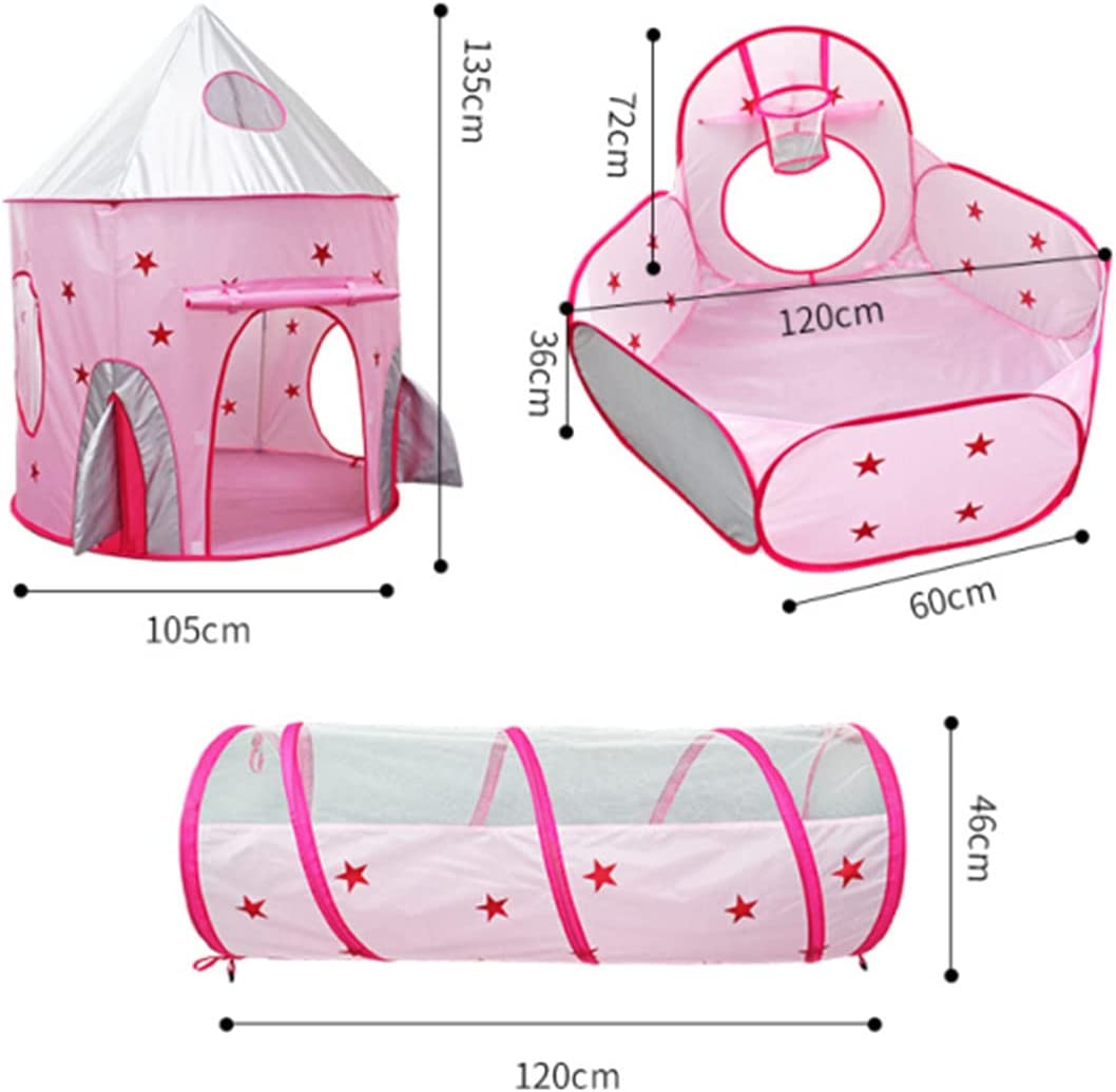 Carpa tunel estrellas  + 100 pelotas