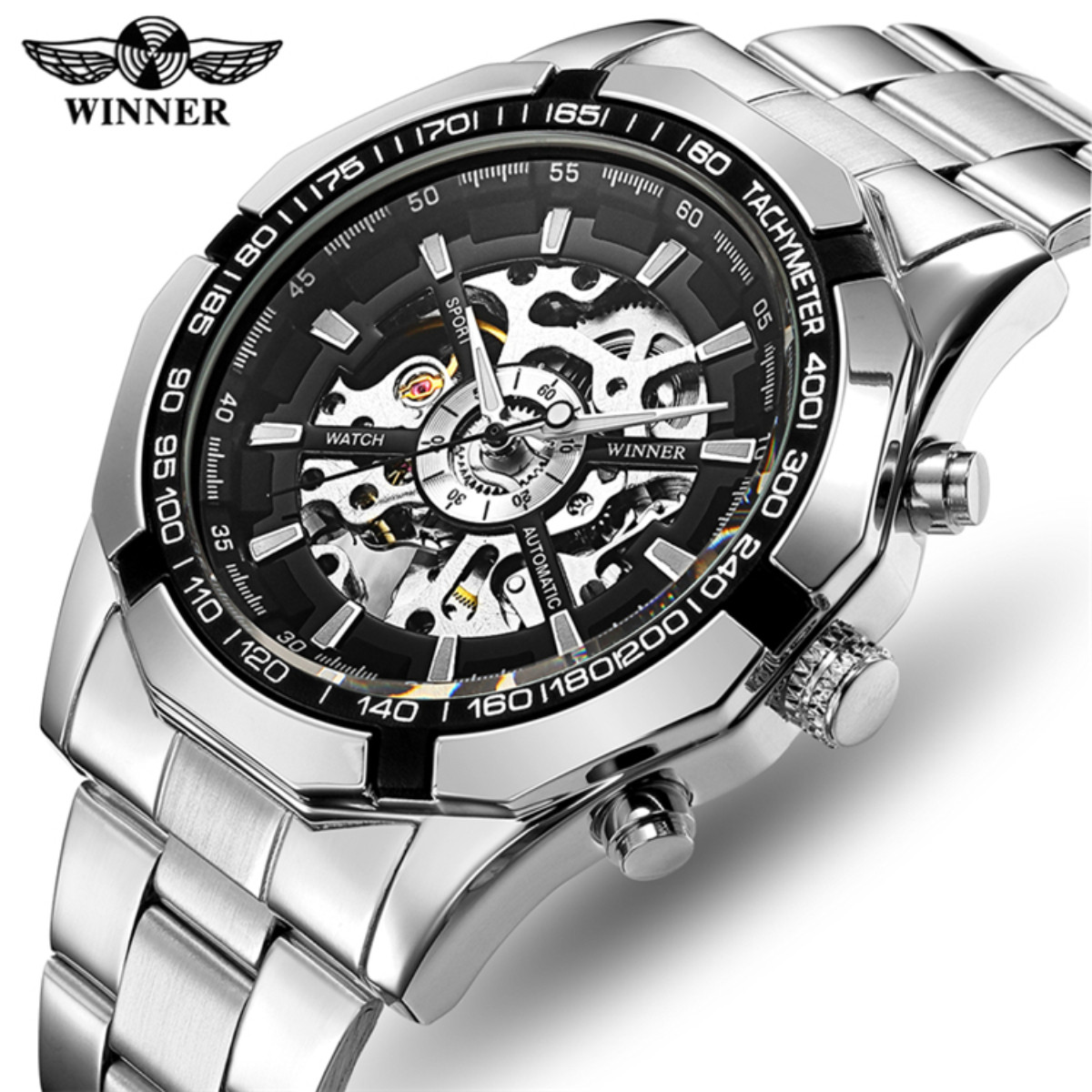reloj winner skeleton