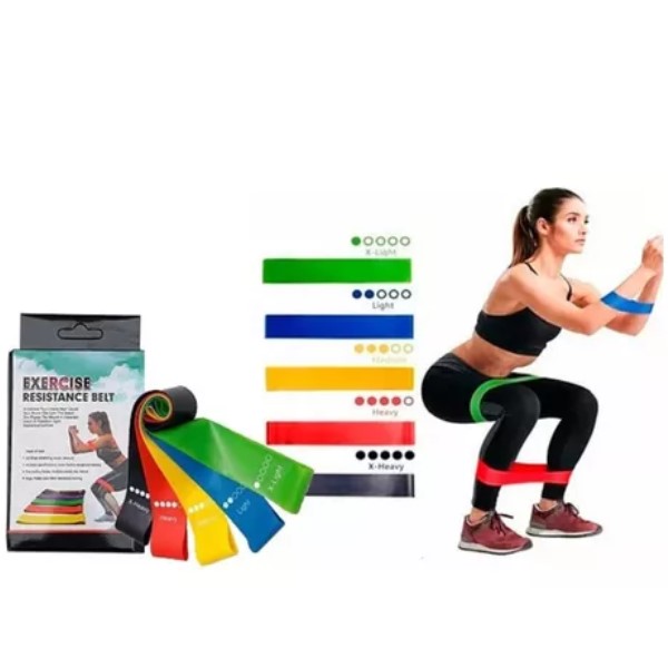 Bandas Planas Set X 5 Elásticas
