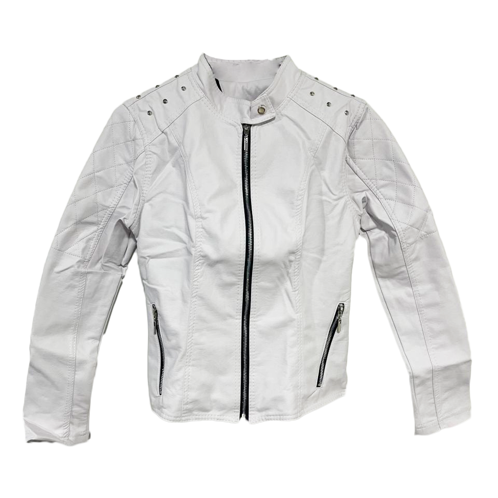 Chaqueta annie para mujer en cuero tex